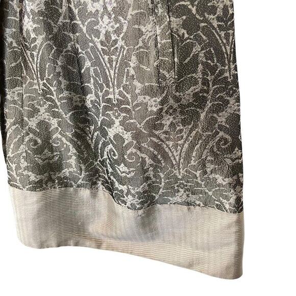 BCBGMaxazria BCBG Strapless 100% Silk Y2K Babydoll Pleated Formal Party Dress 6 - Picture 8 of 16